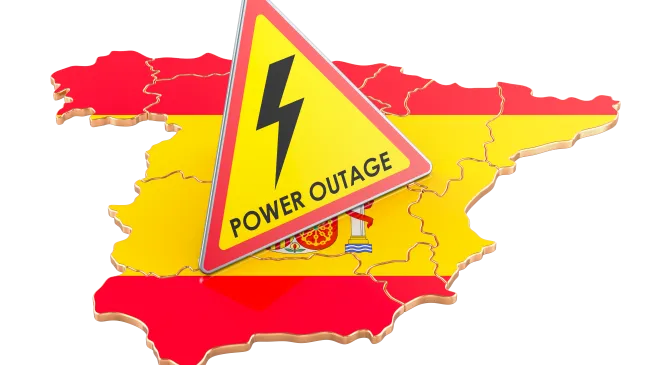 Spanish blackout